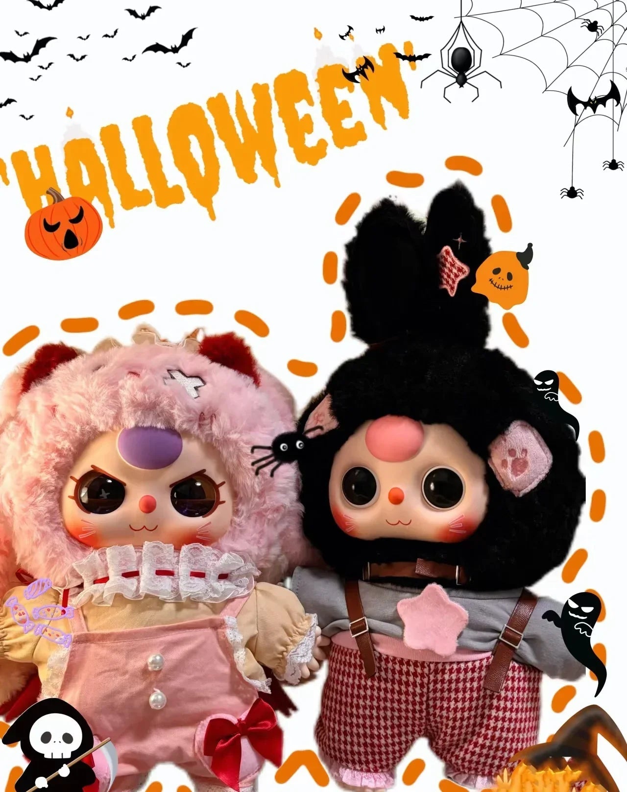 Baby Three 400% Shanghai PTS Limited Plush Dolls - POP BOX