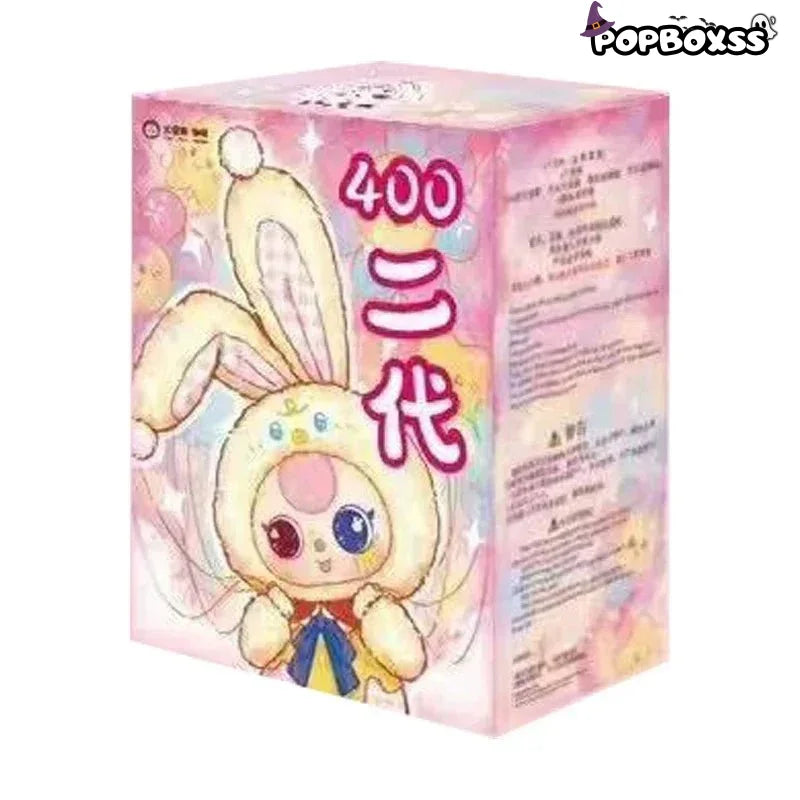 Baby Three 400% V2 Series Plush Dolls. Blind Box - POP BOX