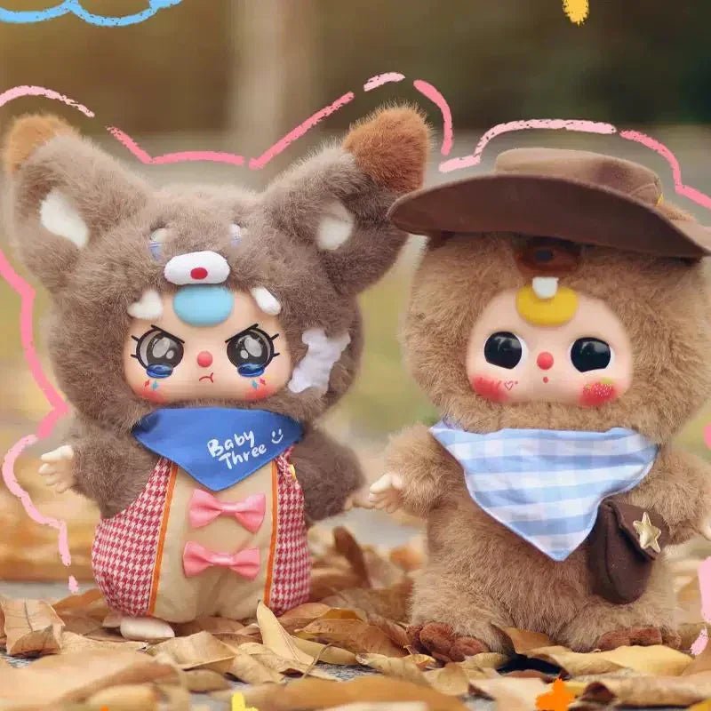 Baby Three 400% V2 Series Plush Dolls. Blind Box - POP BOX