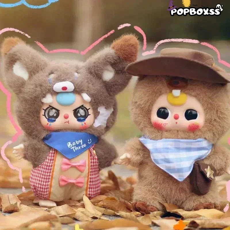 Baby Three 400% V2 Series Plush Dolls. Blind Box - POP BOX