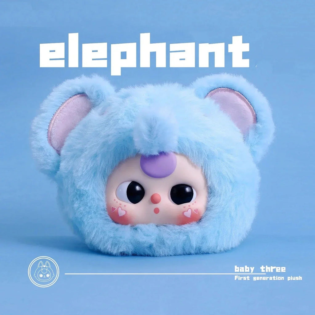 Baby Three Animal Plushy Series BABY3 Blind Box - POP BOX