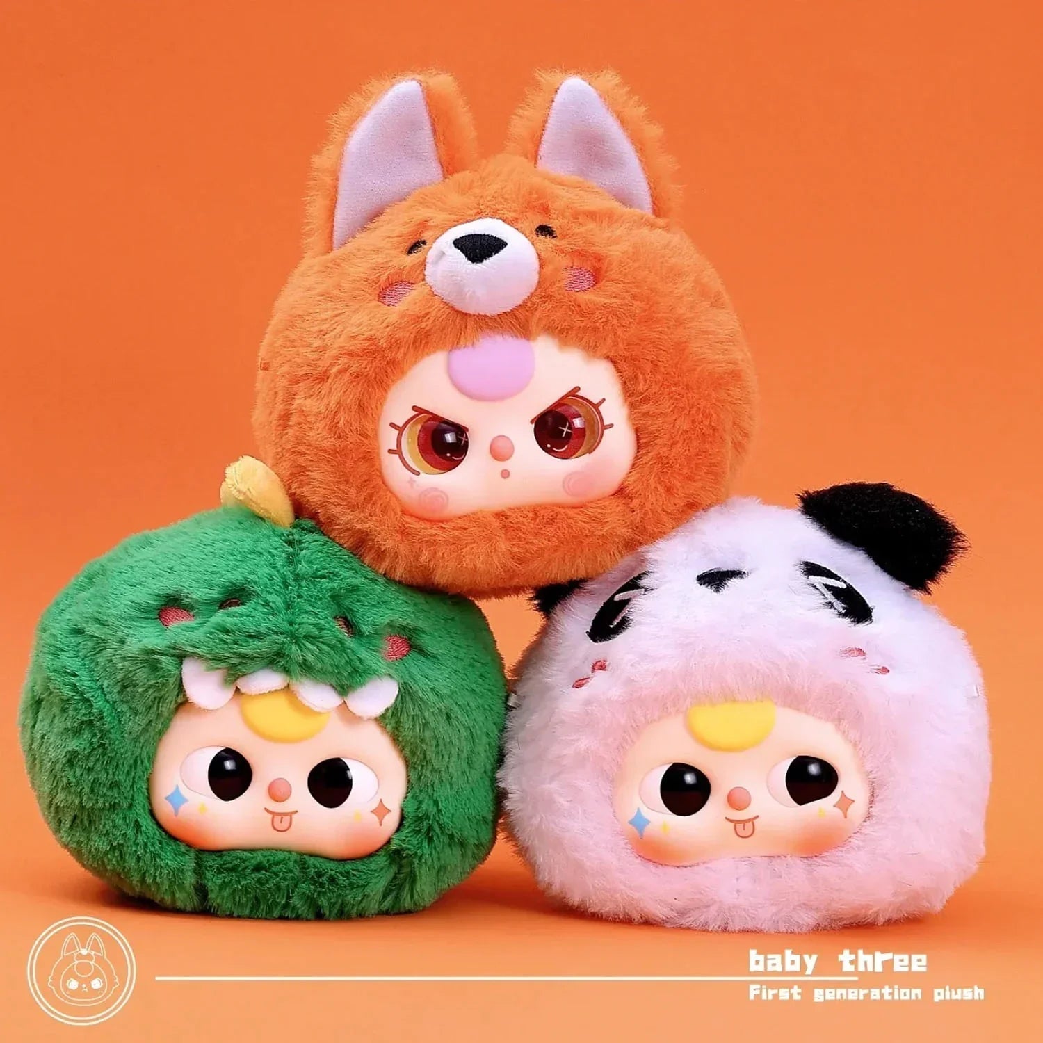 Baby Three Animal Plushy Series BABY3 Blind Box - POP BOX
