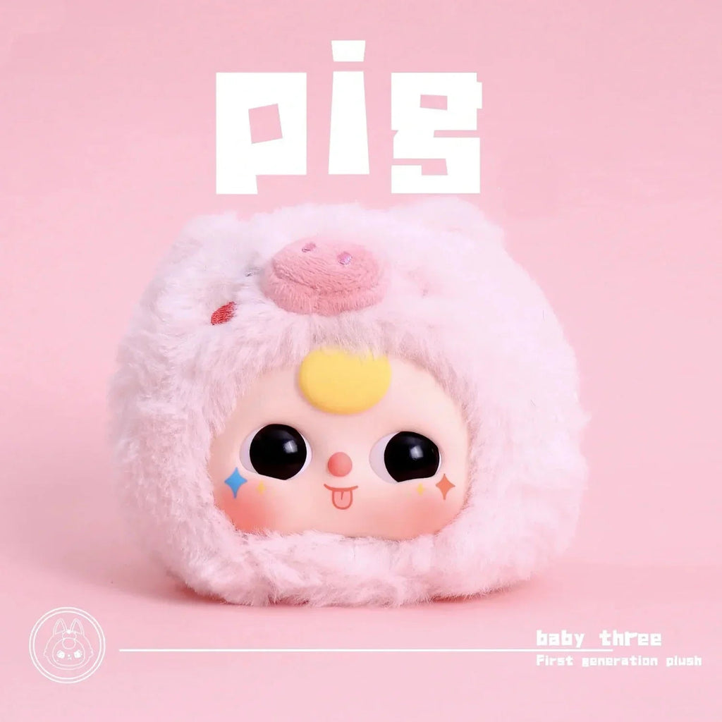 Baby Three Animal Plushy Series BABY3 Blind Box - POP BOX