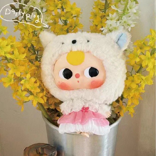Baby Three - Big Head Baby Zipper Bag Plush Dolls. Blind Box - POP BOX