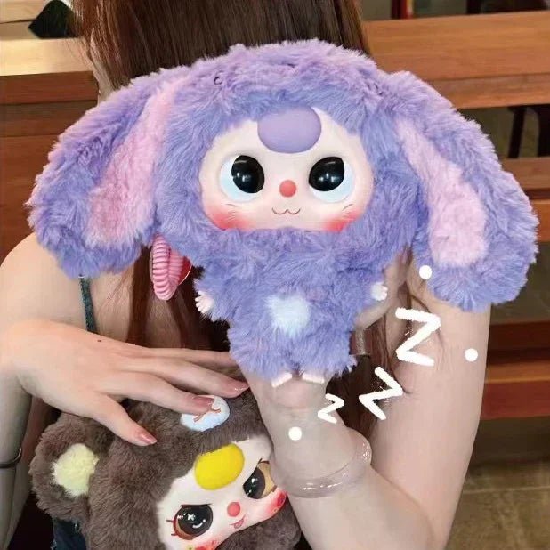 Baby Three - Big Head Baby Zipper Bag Plush Dolls. Blind Box - POP BOX