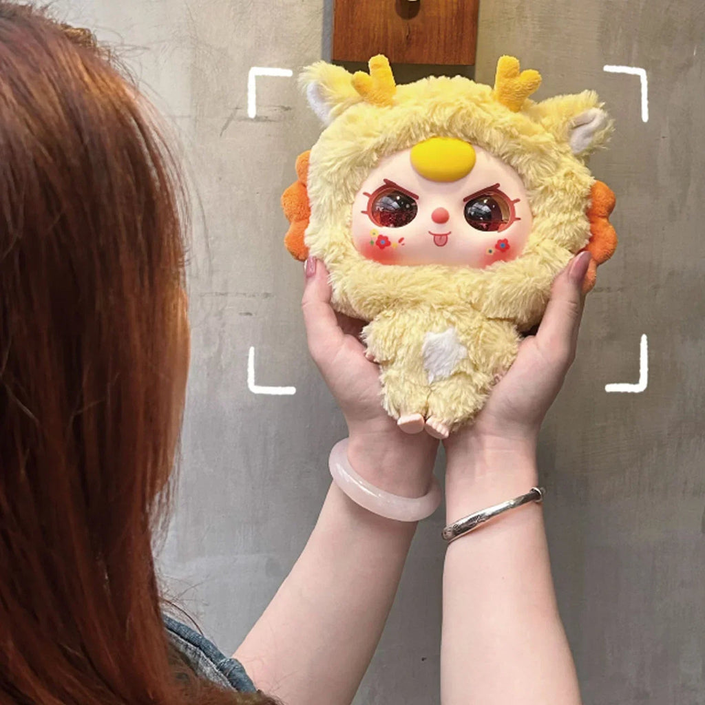 Baby Three Big Head Baby Zipper Bag Plush Series Blind Box - POP BOX