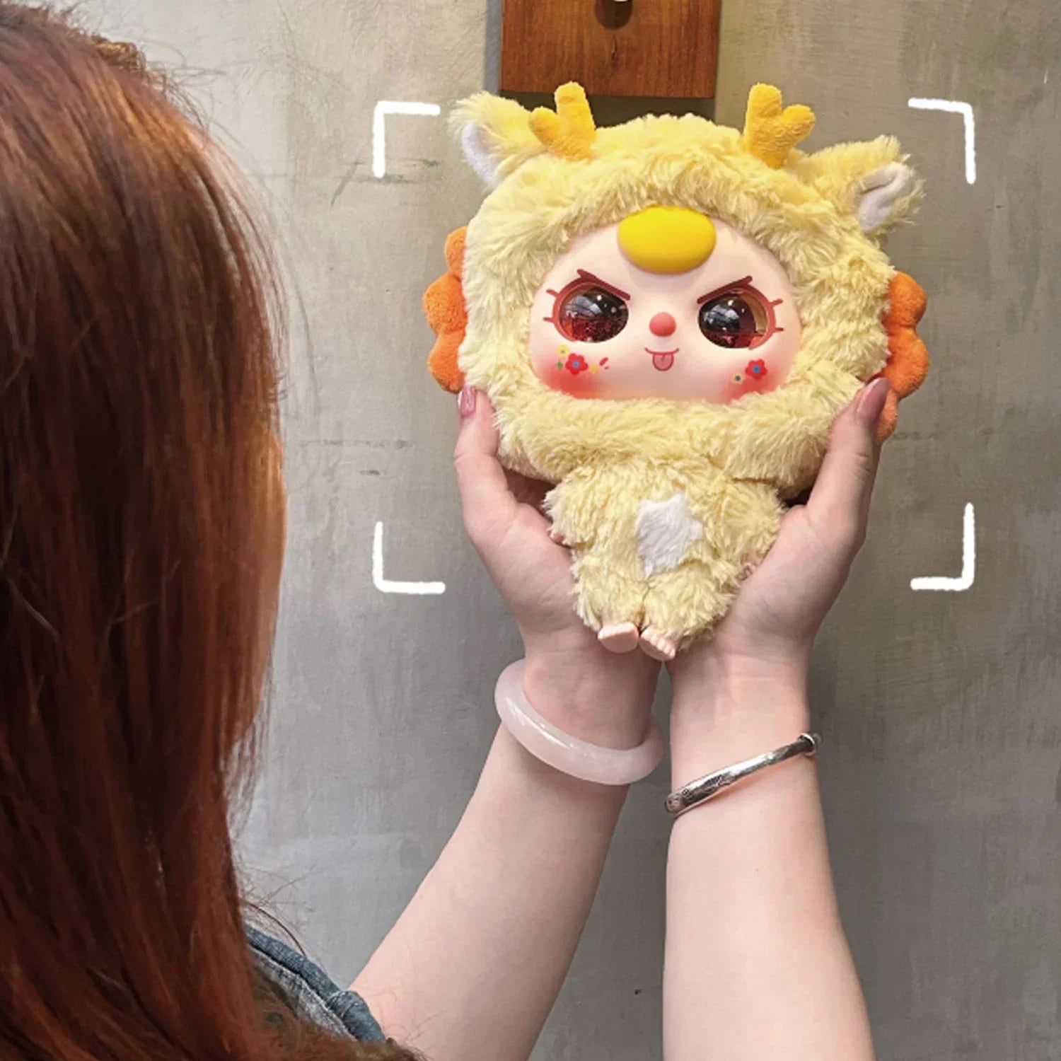 Baby Three Big Head Baby Zipper Bag Plush Series Blind Box - POP BOX