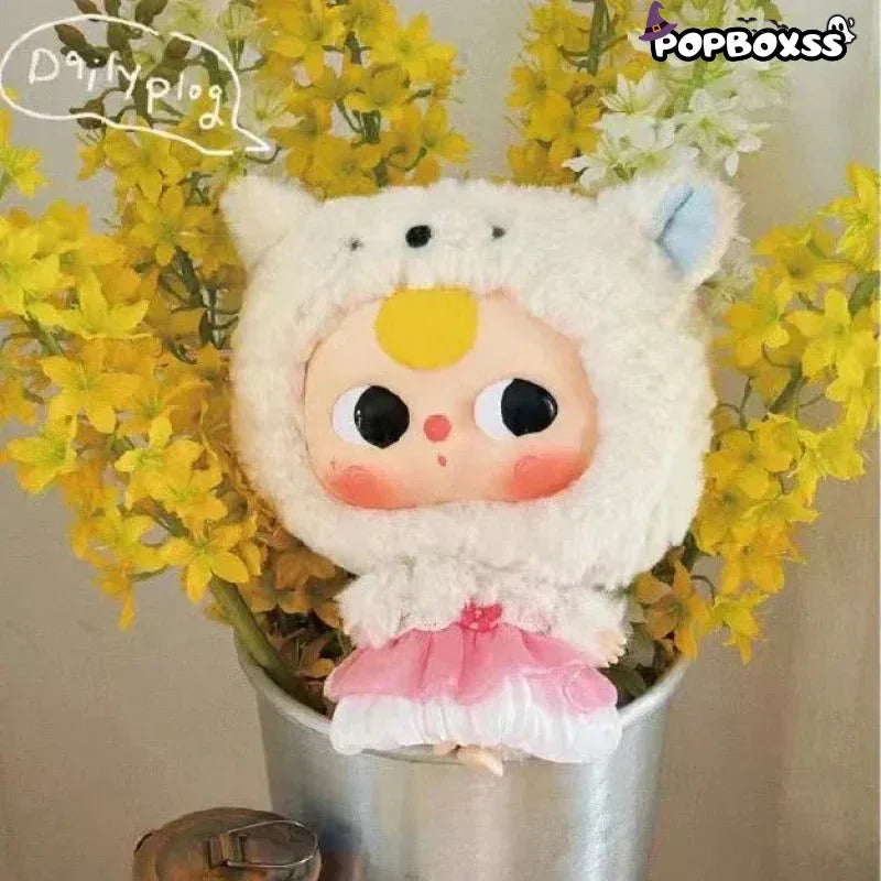 Baby Three - Big Head Baby Zipper Bag Plush Dolls. Blind Box - POP BOX