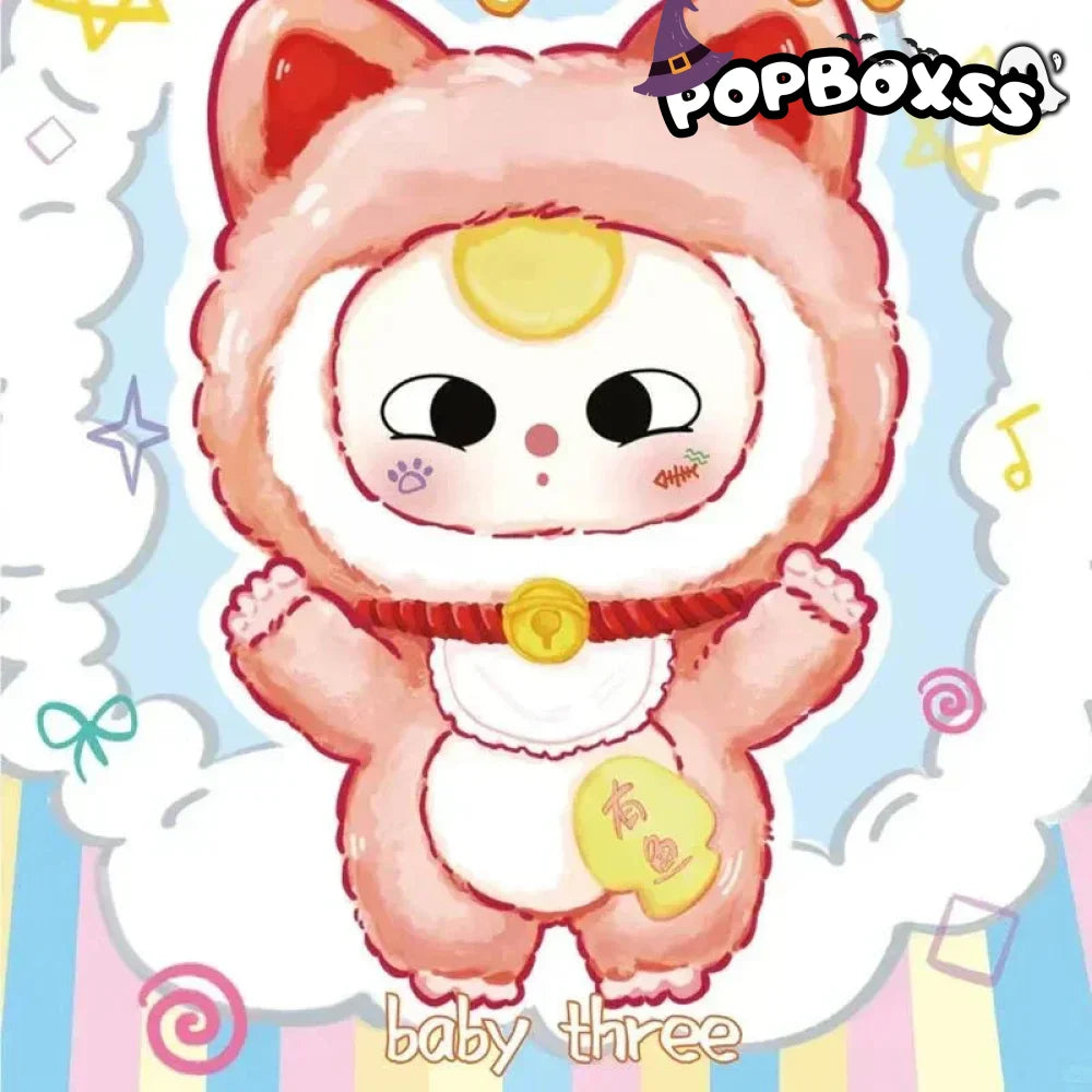 Baby Three Billionaire Cat Plush Series Blind Box - POP BOX