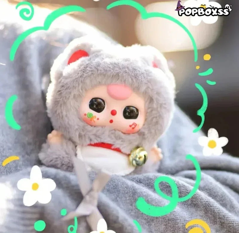 Baby Three Billionaires Cat Series Plush Dolls. Blind Box - POP BOX