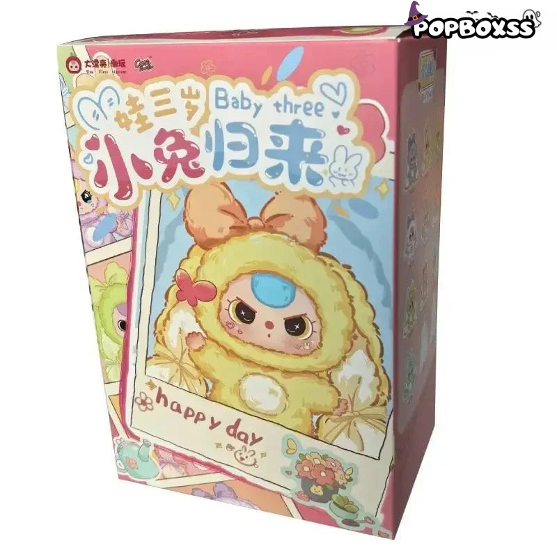 Baby Three - Bunny Return Series Plush Dolls. Blind Box - POP BOX
