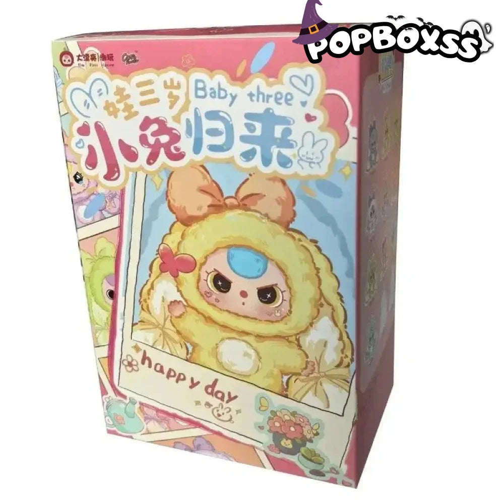 Baby Three - Bunny Return Series Plush Dolls. Blind Box - POP BOX