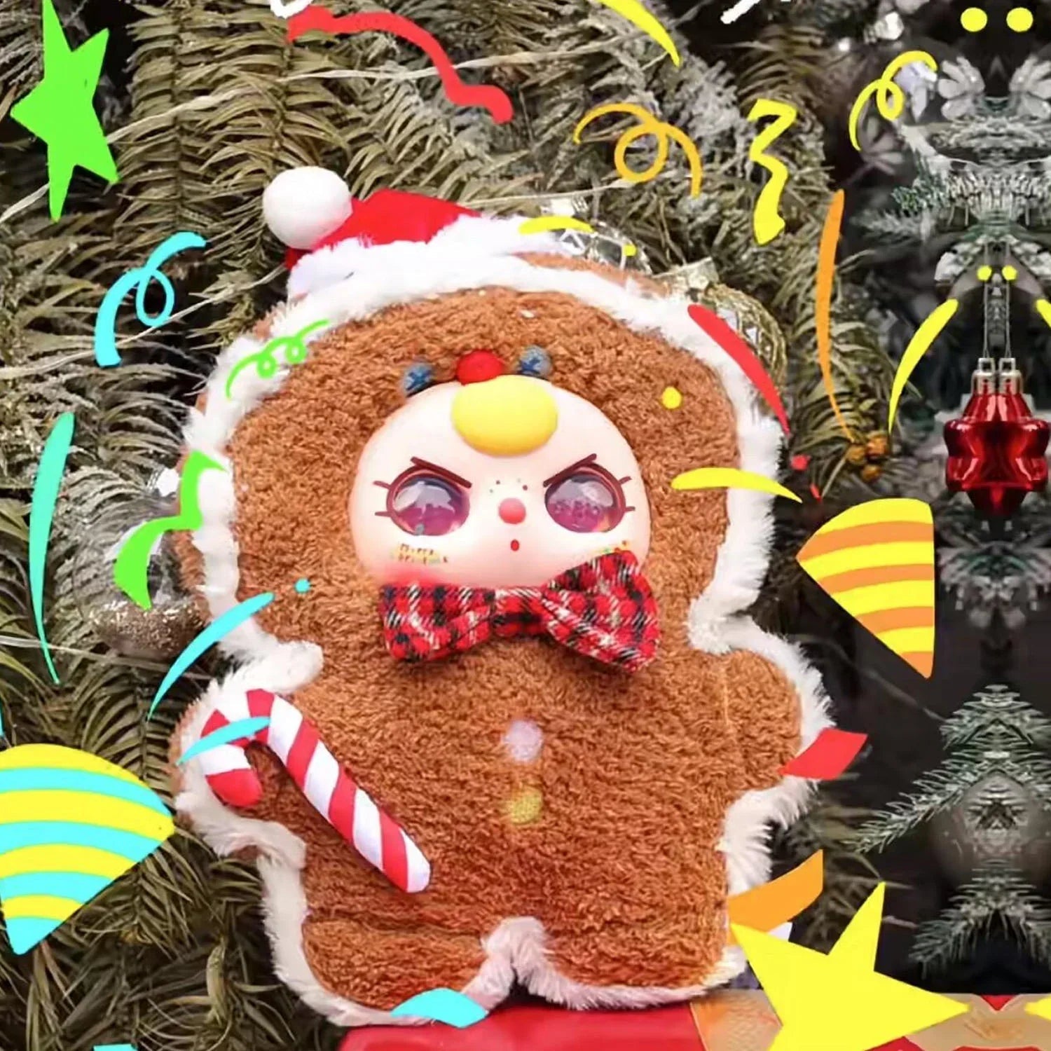 Baby Three Christmas 400% Limited Plush Series Blind Box - POP BOX