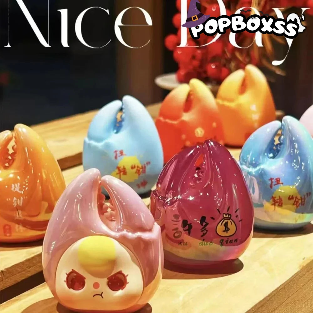 Baby Three Crab Claw Have Money In Hand Mini Series Blind Box - POP BOX