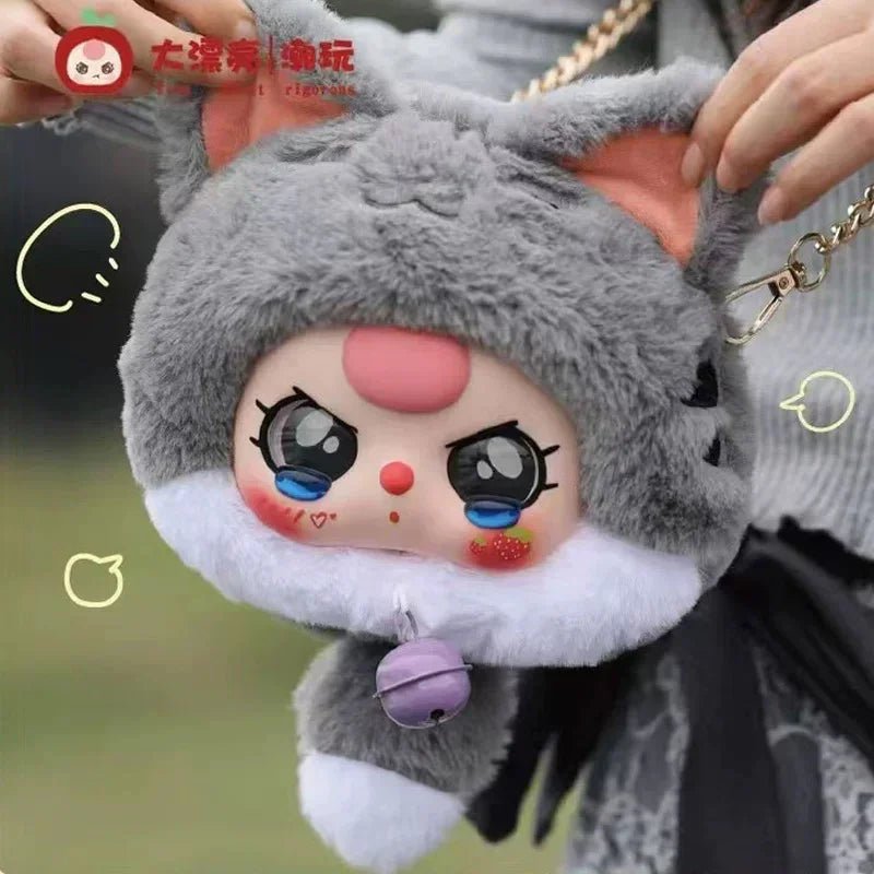 Baby Three - Fortune Cat Zipper Bag Plush Blind Box - POP BOX