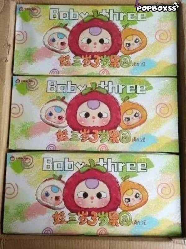 Baby Three - Fruit Garden Plush Series Plush Blind Box - POP BOX