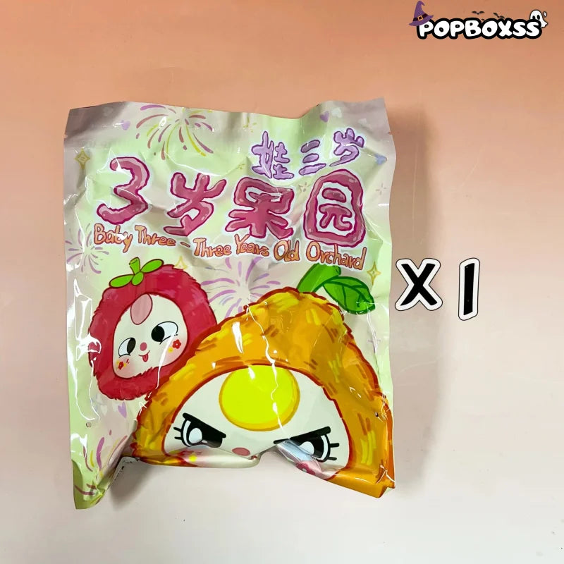 Baby Three Fruit Orchard Plush Series Blind Box - POP BOX
