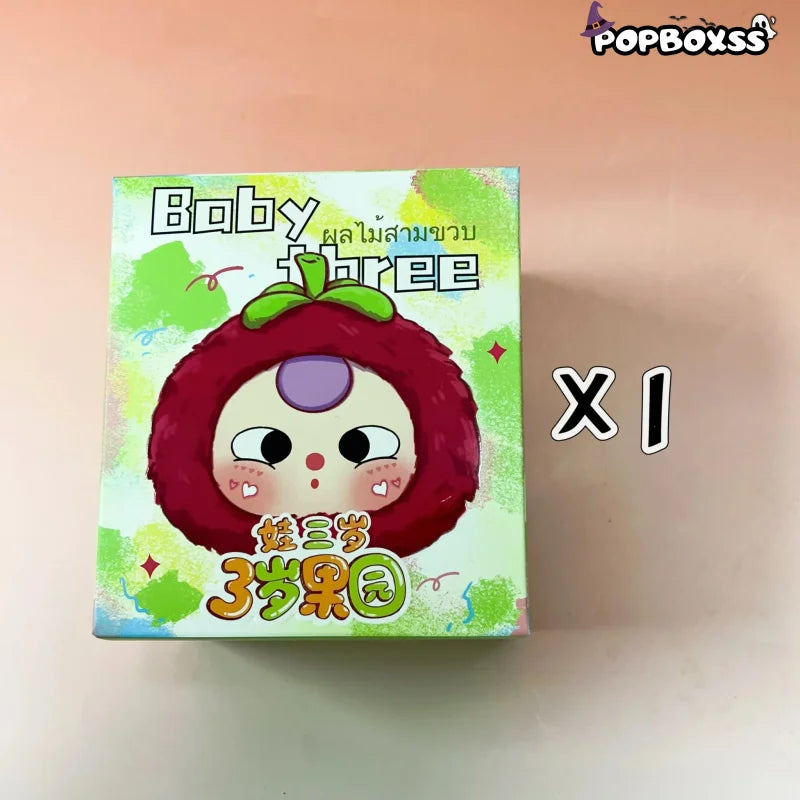 Baby Three Fruit Orchard Plush Series Blind Box - POP BOX
