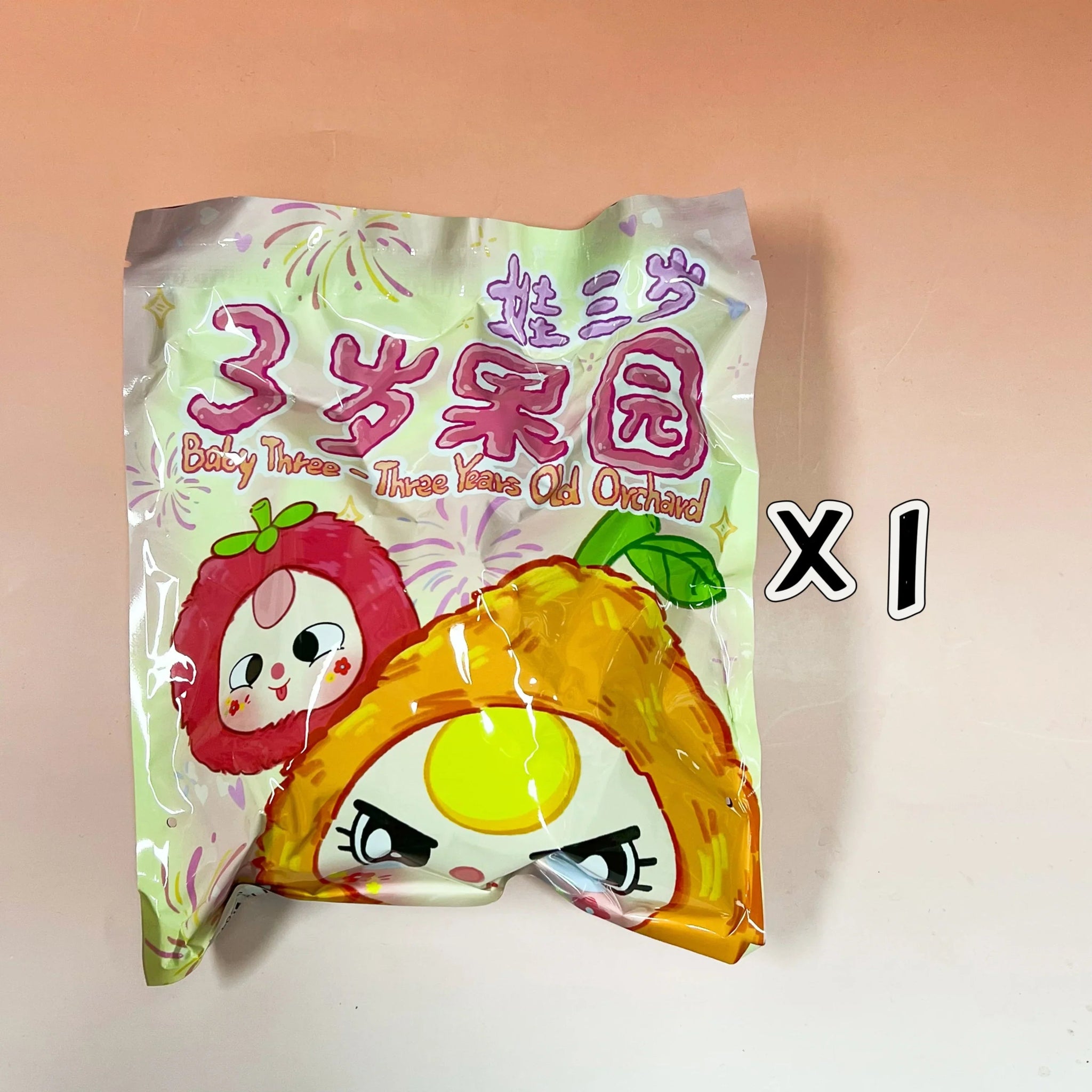 Baby Three Fruit Orchard Plush Series Blind Box - POP BOX