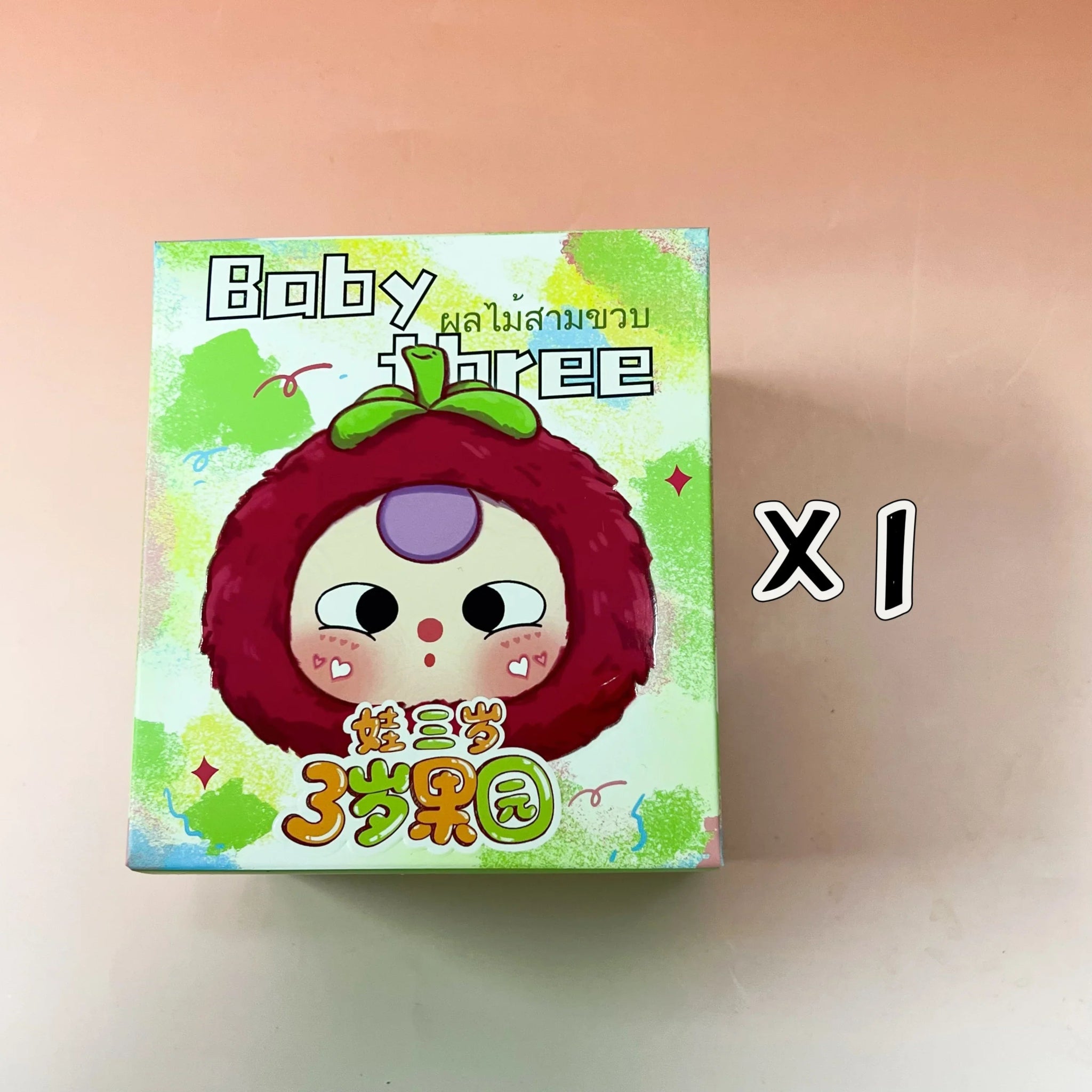 Baby Three Fruit Orchard Plush Series Blind Box - POP BOX
