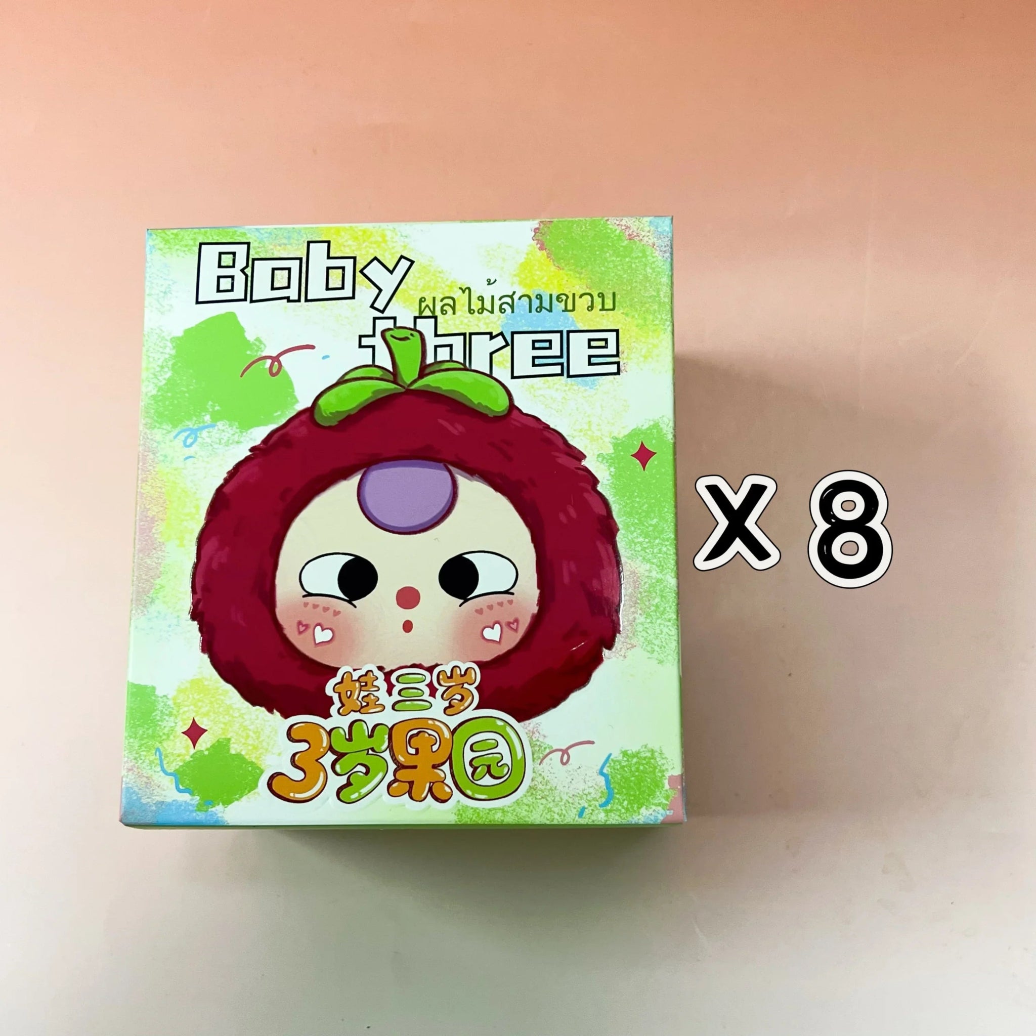 Baby Three Fruit Orchard Plush Series Blind Box - POP BOX