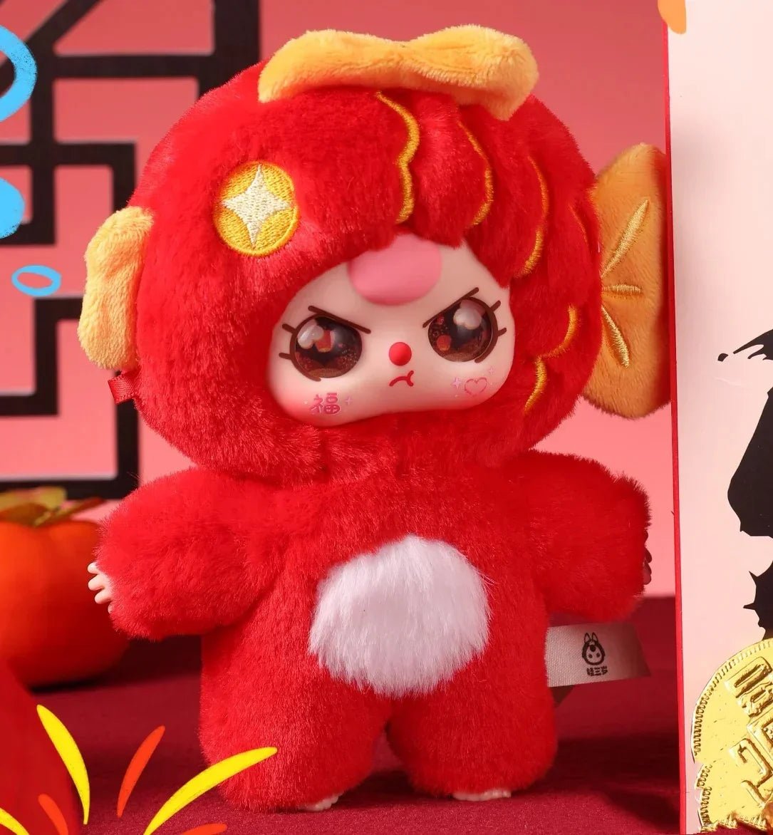 Baby Three Happy New Year Series Plush Dolls. Blind Box - POP BOX