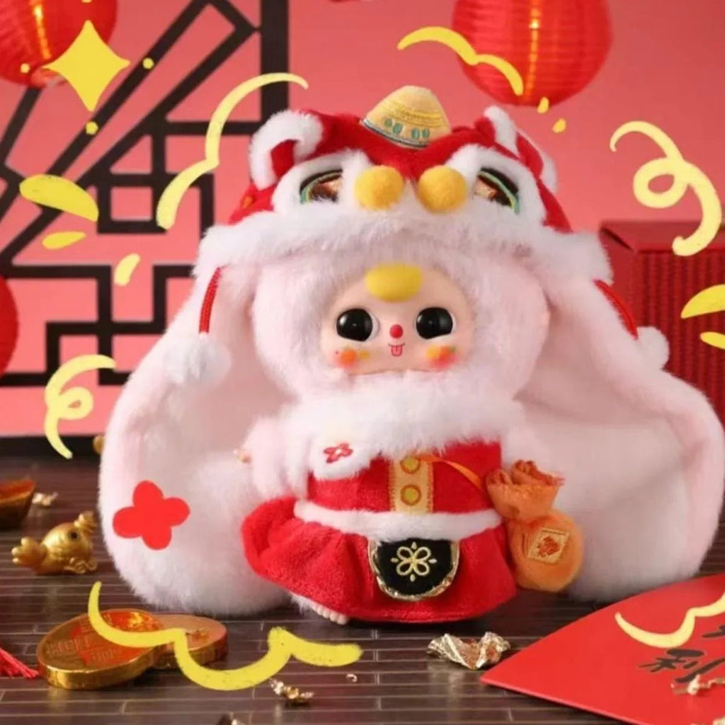 Baby Three Happy New Year Series Plush Toy Pendant Blind Box - POP BOX