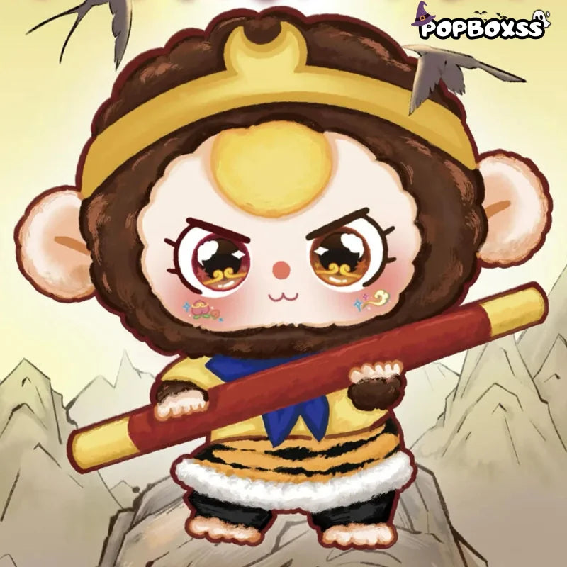 Baby Three Havoc In Heaven Plush Series Blind Box - POP BOX