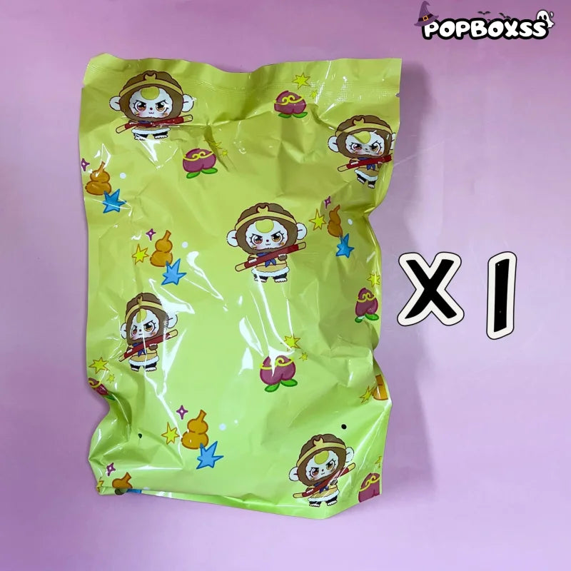 Baby Three Havoc In Heaven Plush Series Blind Box - POP BOX