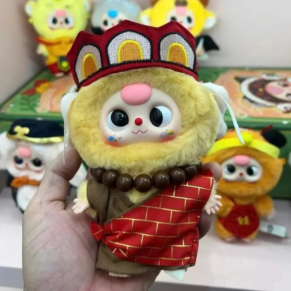 Baby Three Havoc in Heaven Series Plush Dolls. Blind Box - POP BOX
