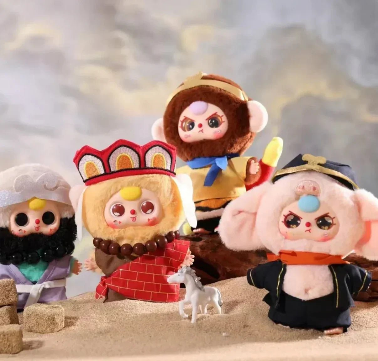 Baby Three Havoc in Heaven Series Plush Dolls. Blind Box - POP BOX