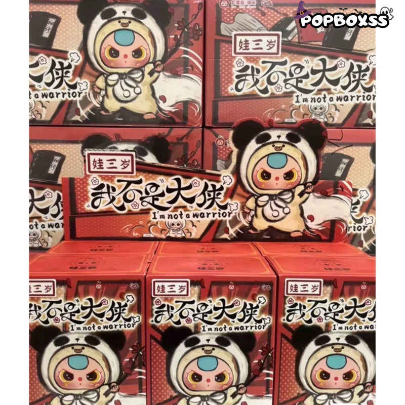 Baby Three I'm Not A Warrior Series Plush Blind Box - POP BOX