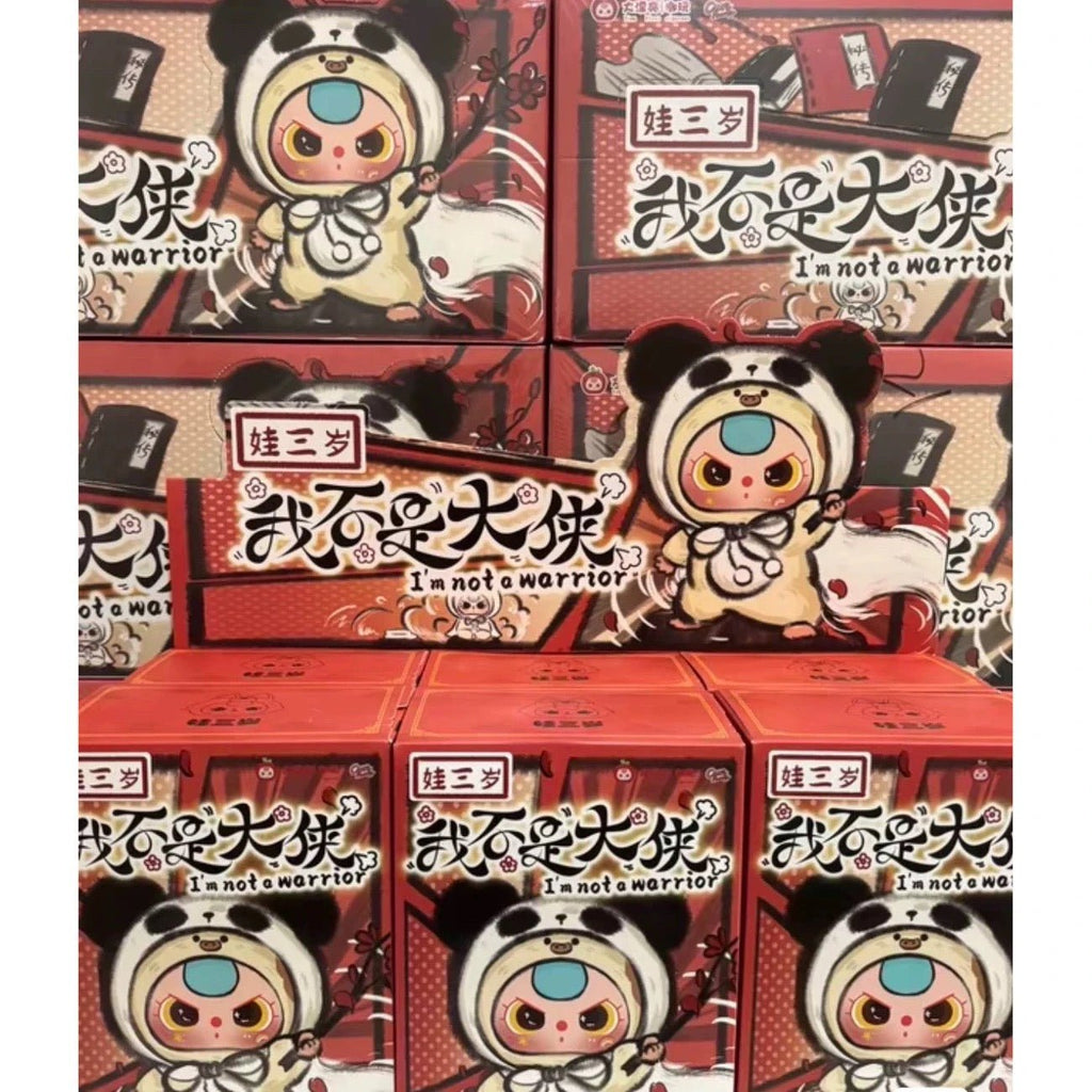 Baby Three I'm Not A Warrior Series Plush Blind Box - POP BOX