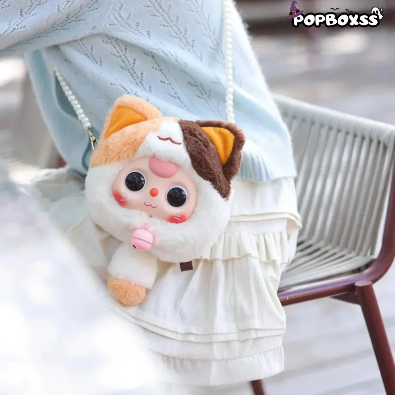 Baby Three Lucky Cat Zipper Bag Plush Series Blind Box - POP BOX