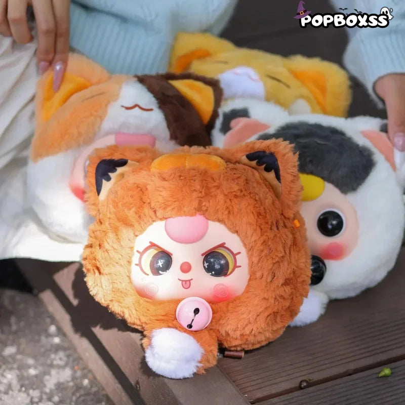 Baby Three Lucky Cat Zipper Bag Plush Series Blind Box - POP BOX