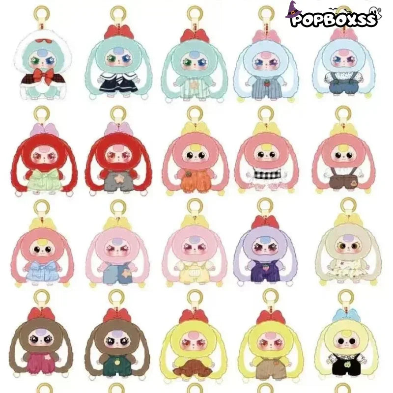 Baby Three Macaron Cute Bunny Series 2 Plush Dolls. Blind Box - POP BOX