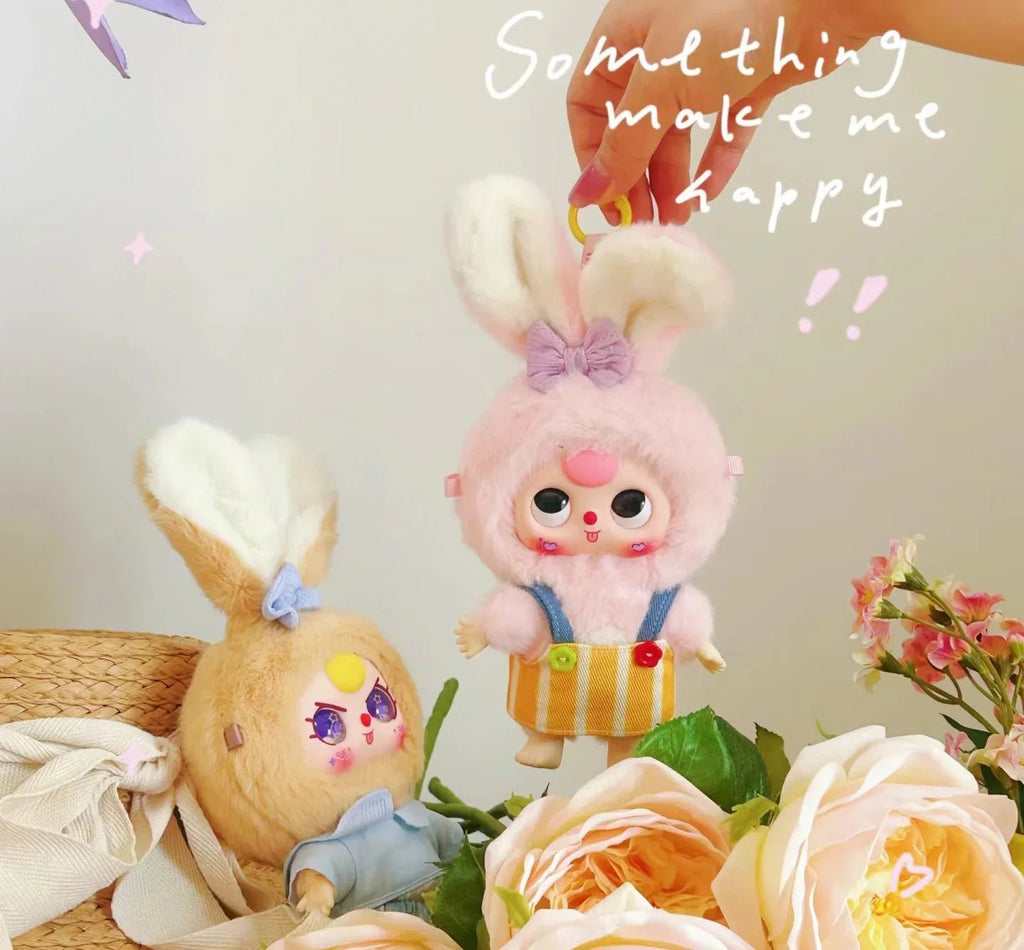 Baby Three Macaron Cute Bunny Series Plush Dolls. Blind Box - POP BOX