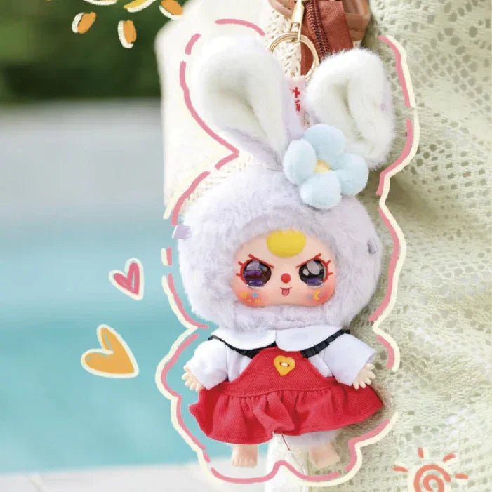 Baby Three Macaron Cute Bunny Series Plush Dolls. Blind Box - POP BOX