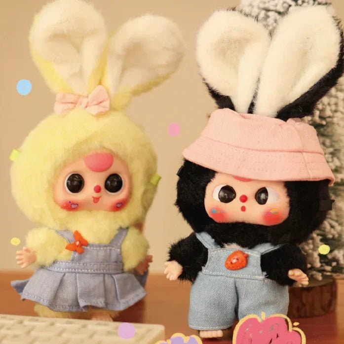 Baby Three Macaron Cute Bunny Series Plush Dolls. Blind Box - POP BOX