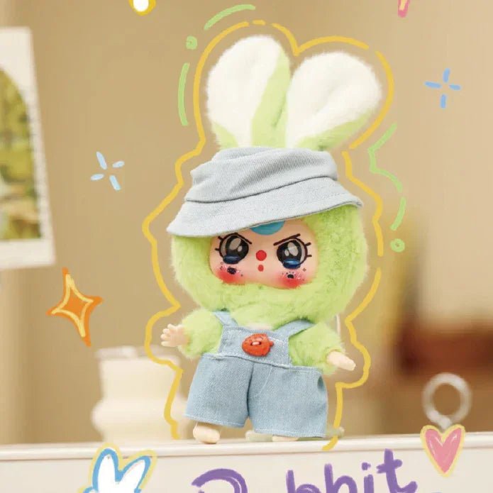 Baby Three Macaron Cute Bunny Series Plush Dolls. Blind Box - POP BOX