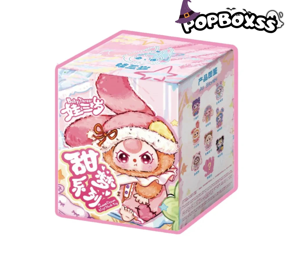 Baby Three Sweet Dream 100% Series Plush Dolls Blind Box 1 BOX