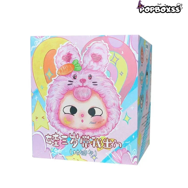 Baby Three - Take Me Out Zipper Bag Series Plush Blind Box - POP BOX