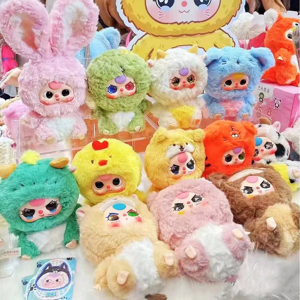 Baby Three Twelve Chinese Zodiac Series Plush Blind Box - POP BOX