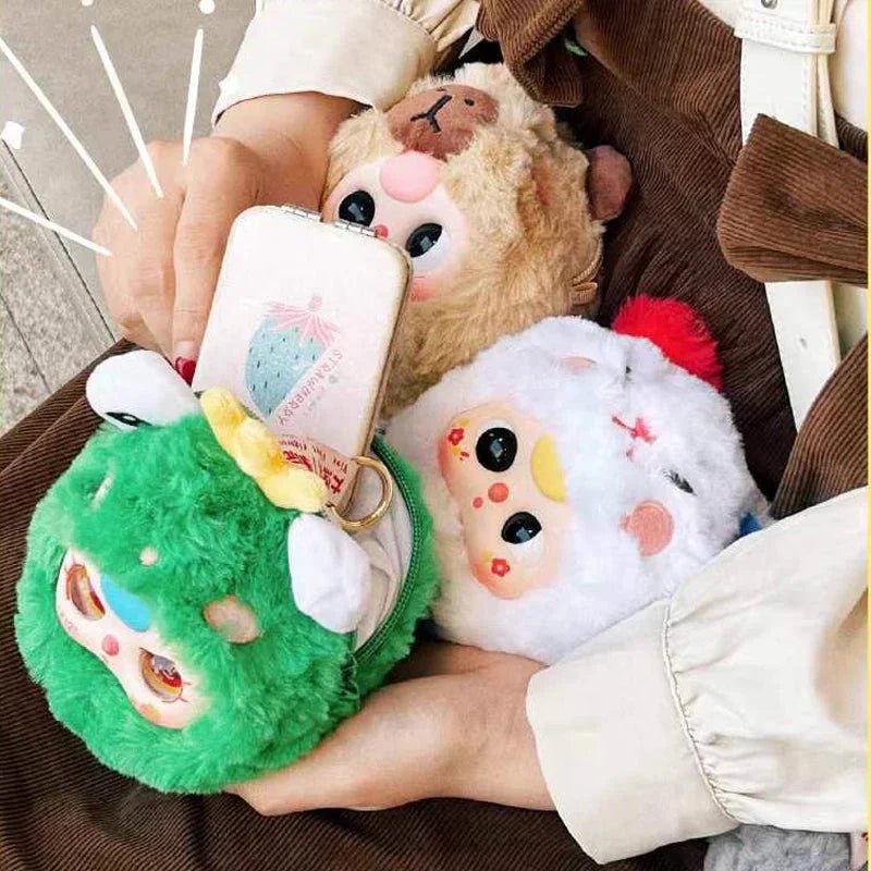 Baby Three V2 Zipper Bag Second Generation Plush Series Blind Box - POP BOX