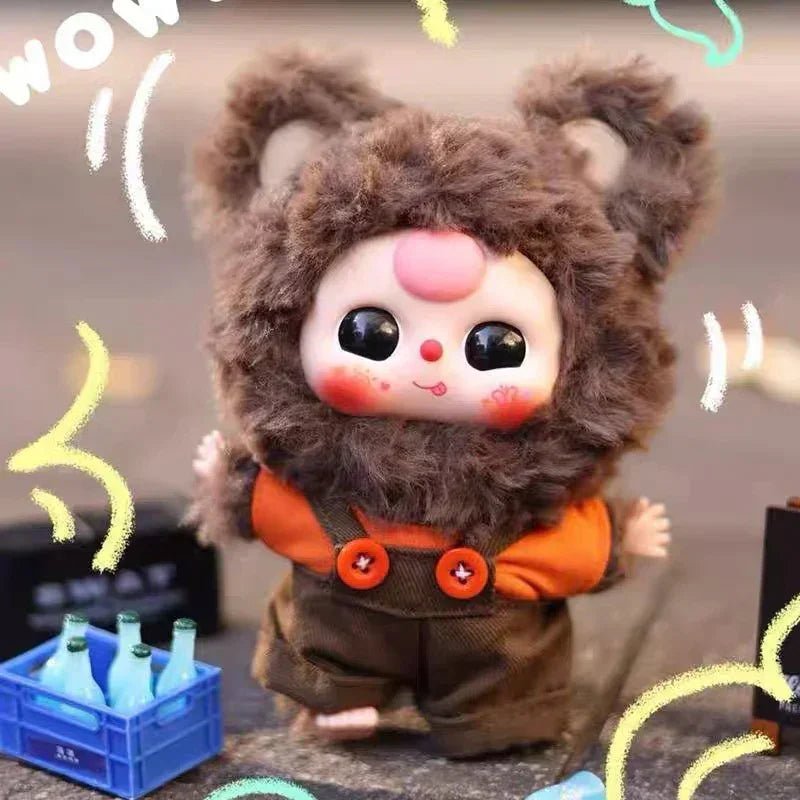 Baby Three V3 Mini Cute Series Plush Dolls. Blind Box - POP BOX