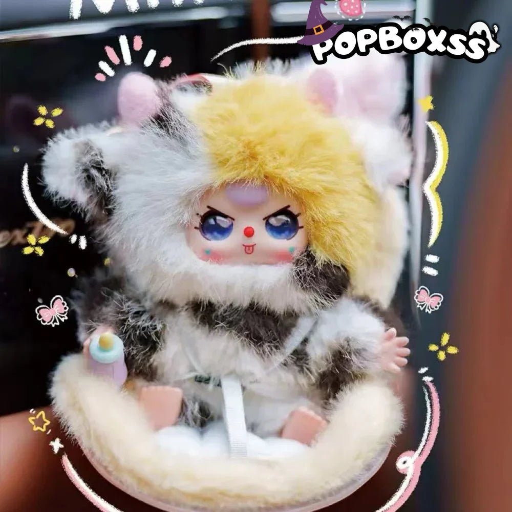Baby Three Vehicle Mounted Baby Series Plush Dolls, Blind Box - POP BOX