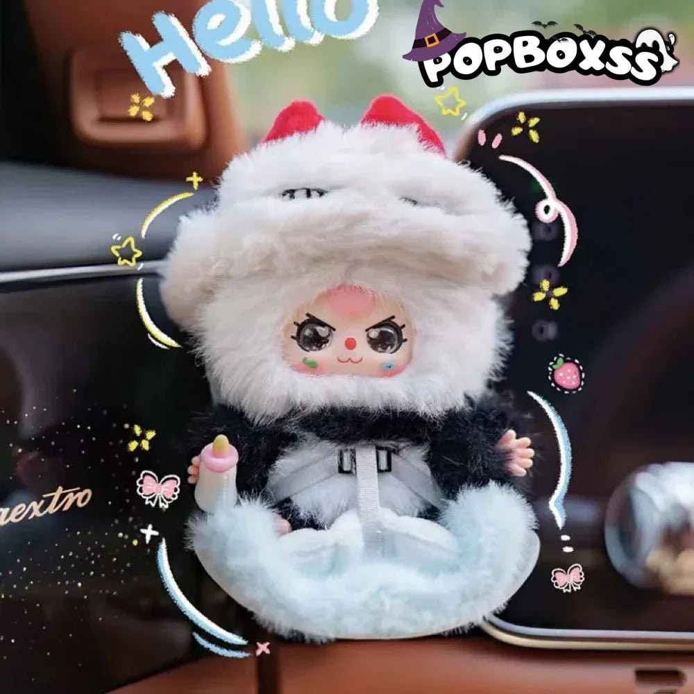 Baby Three Vehicle Mounted Baby Series Plush Dolls, Blind Box - POP BOX