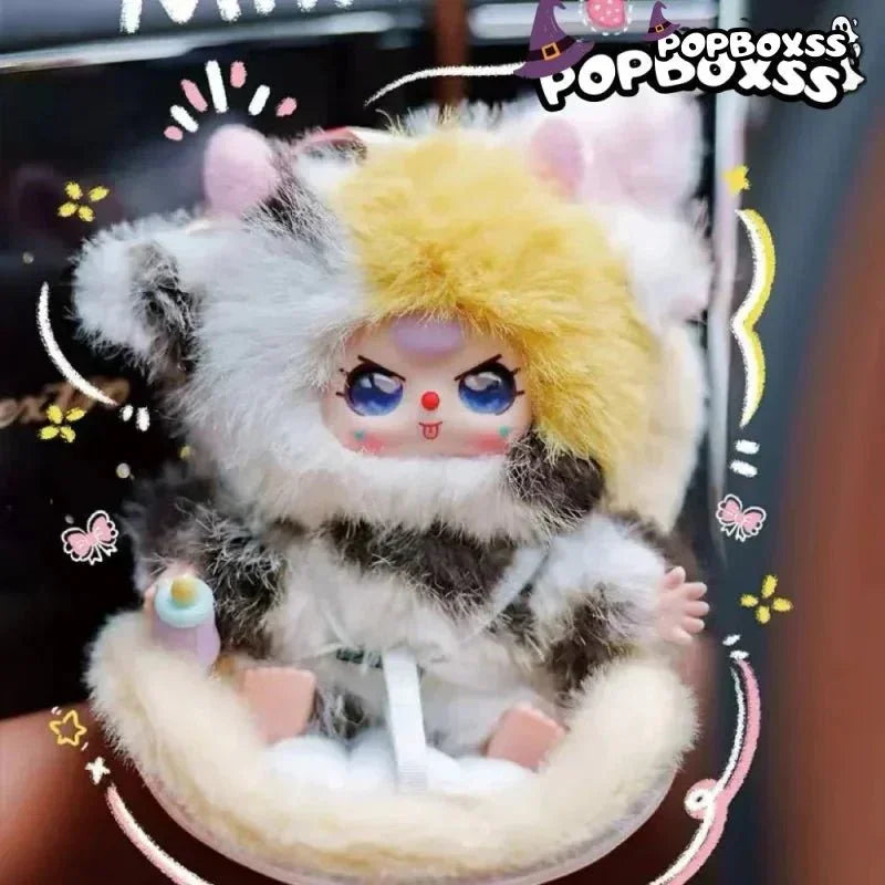 Baby Three Vehicle Mounted Baby Series Plush Dolls, Blind Box - POP BOX