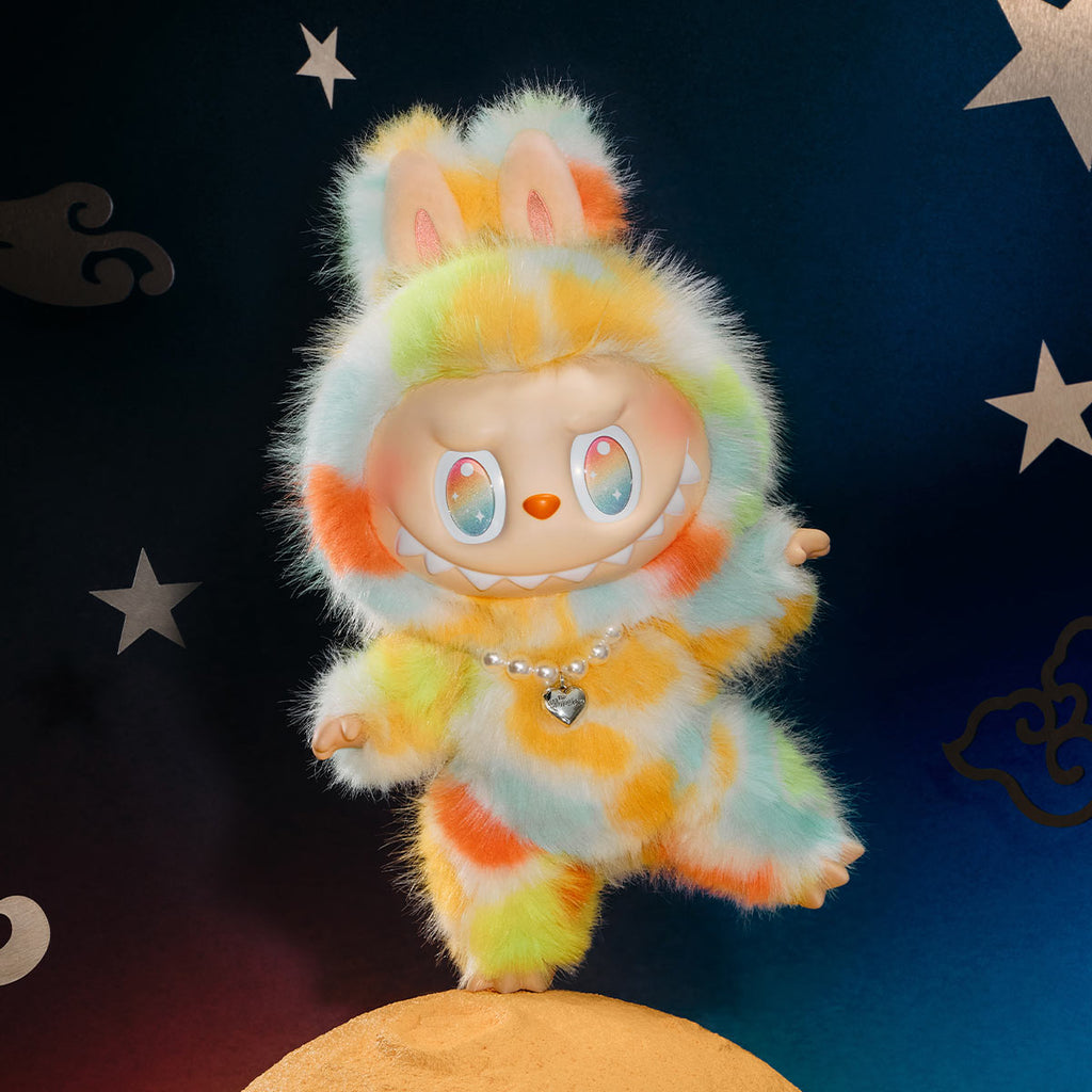 THE MONSTERS Big into Energy Series-ROCK THE UNIVERSE labubu Vinyl Plush Doll