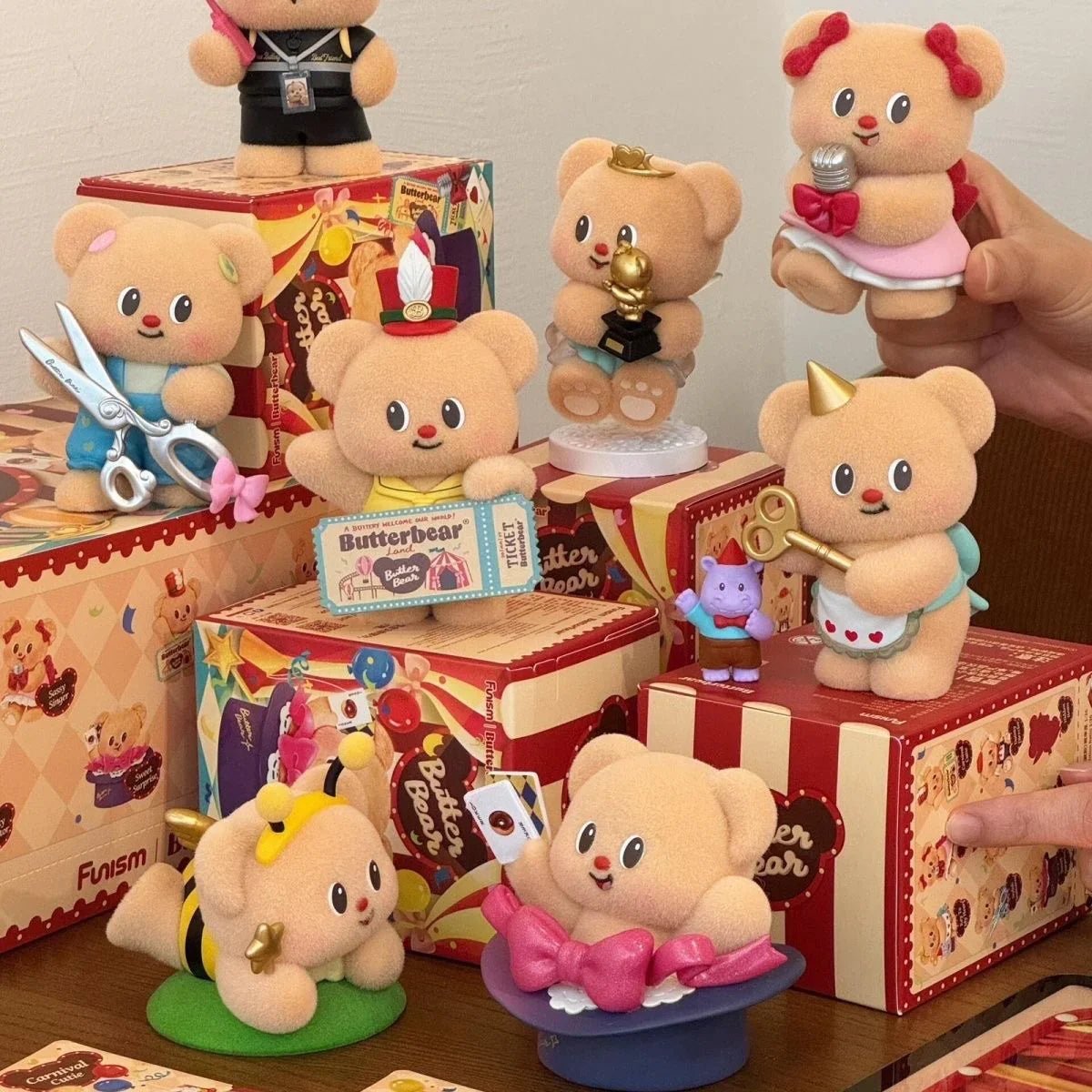 Butterbear Adorable Influencer Series Figures, Blind Box - POP BOX